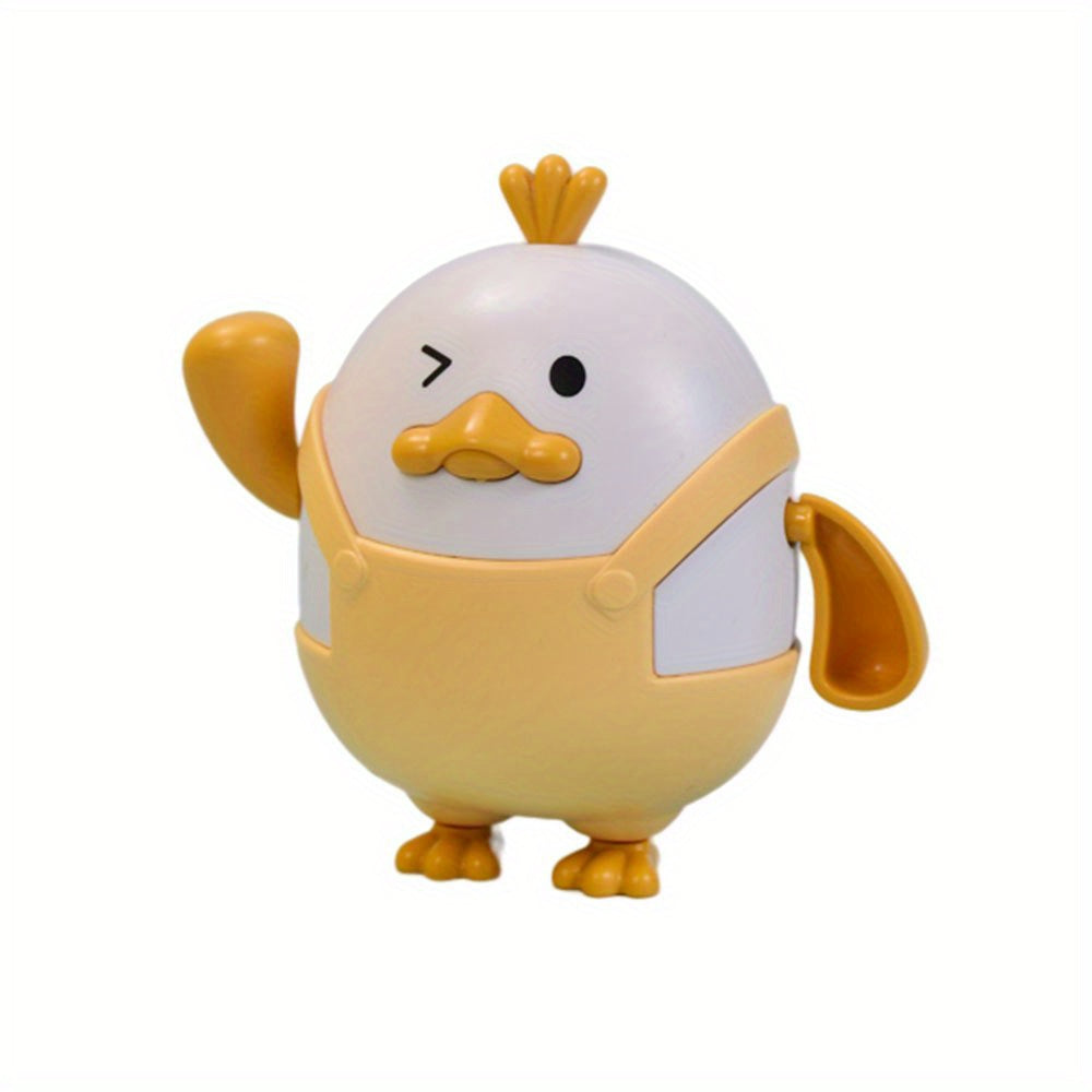 Swimming Duck Baby Bath Cartoon Toys Pull Cord Kids Pool Bathtub Toys