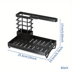 Kitchen Sink Sponge Holder Drain Rack Multifunctional Sink Caddy