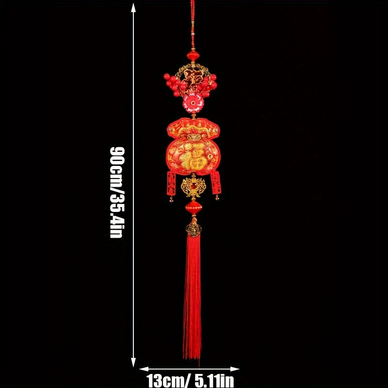 Spring Hanging Decoration Happy Year Supplies for Wall Door Window