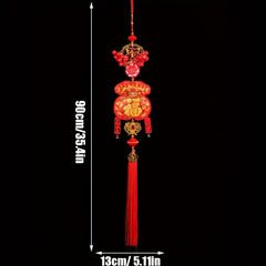 Spring Hanging Decoration Happy Year Supplies for Wall Door Window