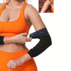 Arm Sweat Band Shaping Sleeves for Exercise & Weight Loss