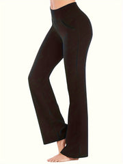 Bootcut Yoga Pants High Stretch Running Sports Leggings