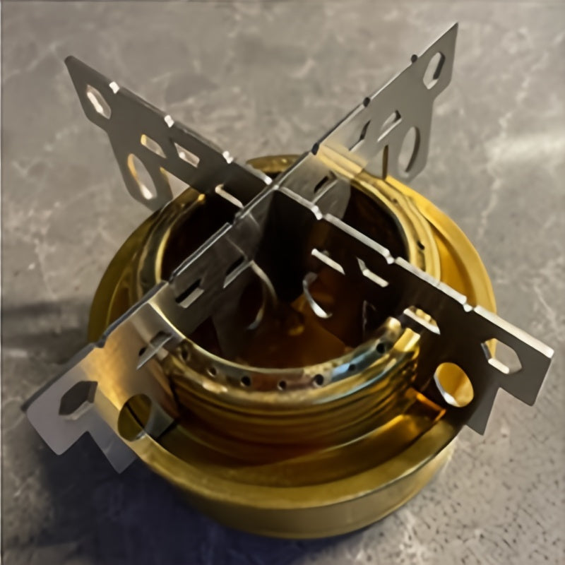 Portable Stainless Steel Outdoor Cooking Stove Bracket for Camping