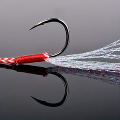 20pcs Fishing Assist Jigs Hooks Kit Slow & Fast Jigging Lure Hooks 9-15