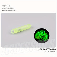 10pcs Fishing Sound Bar Rattle Tube For Soft Worm Jigs Making