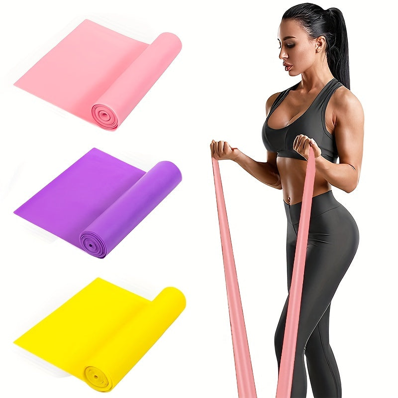 TPE Tension Resistance Band Yoga Pilates Equipment