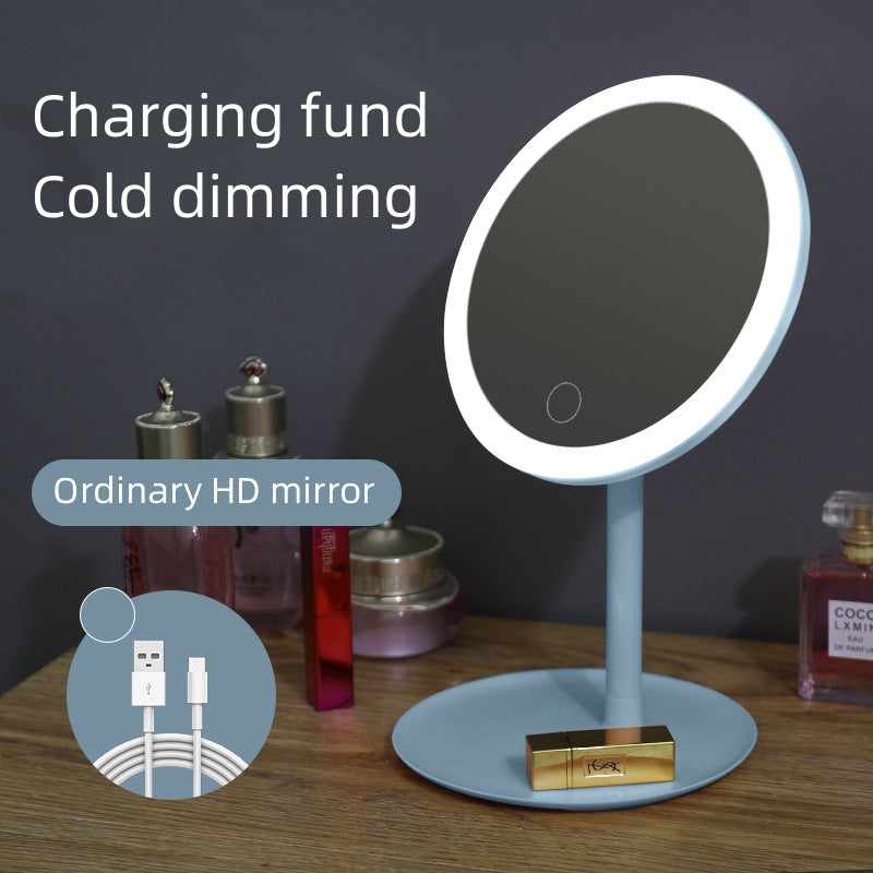 LED Charging Mirror with 3 Lighting Modes & Fill Light