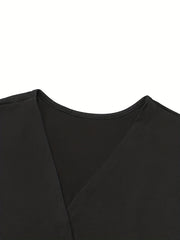 Women's Solid Long Sleeve Open Front Cardigan