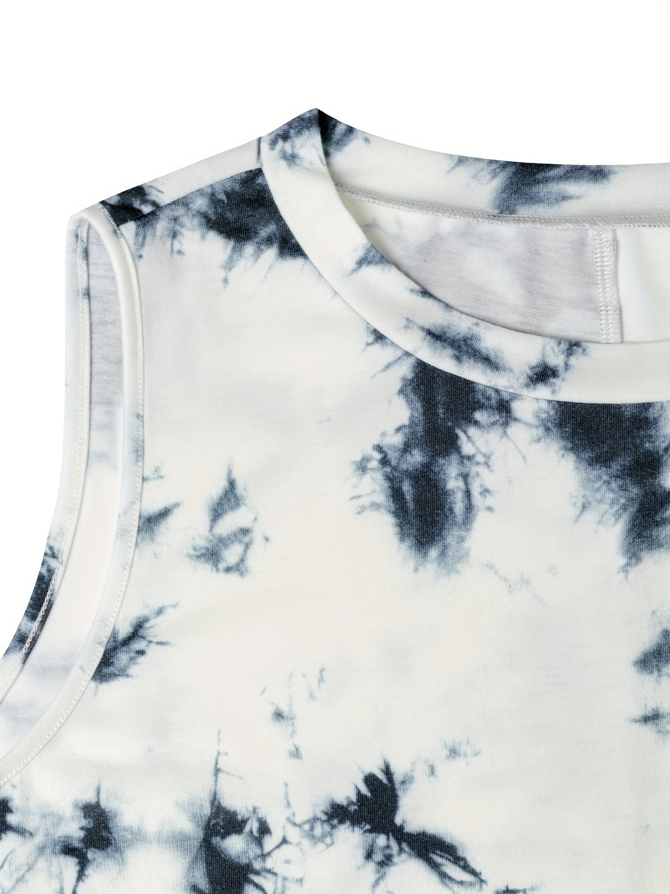 Tie Dye Sleeveless Dress Casual Tank Dress Women's Clothing