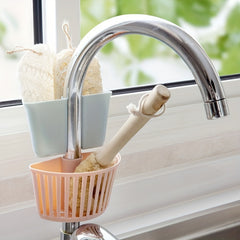 Sink Plastic Hanging Basket Faucet Rack Drainer Sponge Storage Rack