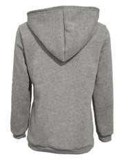 Block Button Hoodie Casual Sweatshirt Women's Clothing