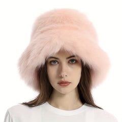 Thickened Bucket Cap Women Sun Protection Hat