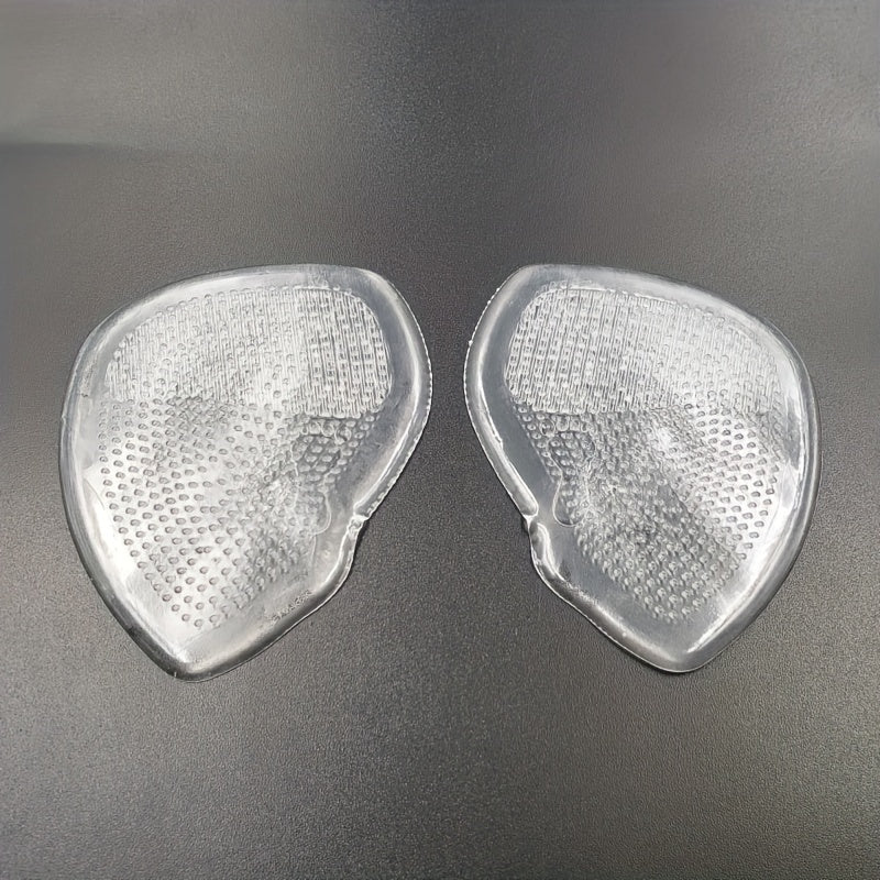 Clear Silicone Forefoot Pads Foot Massage Cushions Insoles