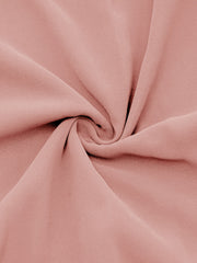 Solid Belted Party Dress Zip Back Cocktail Evening Dress