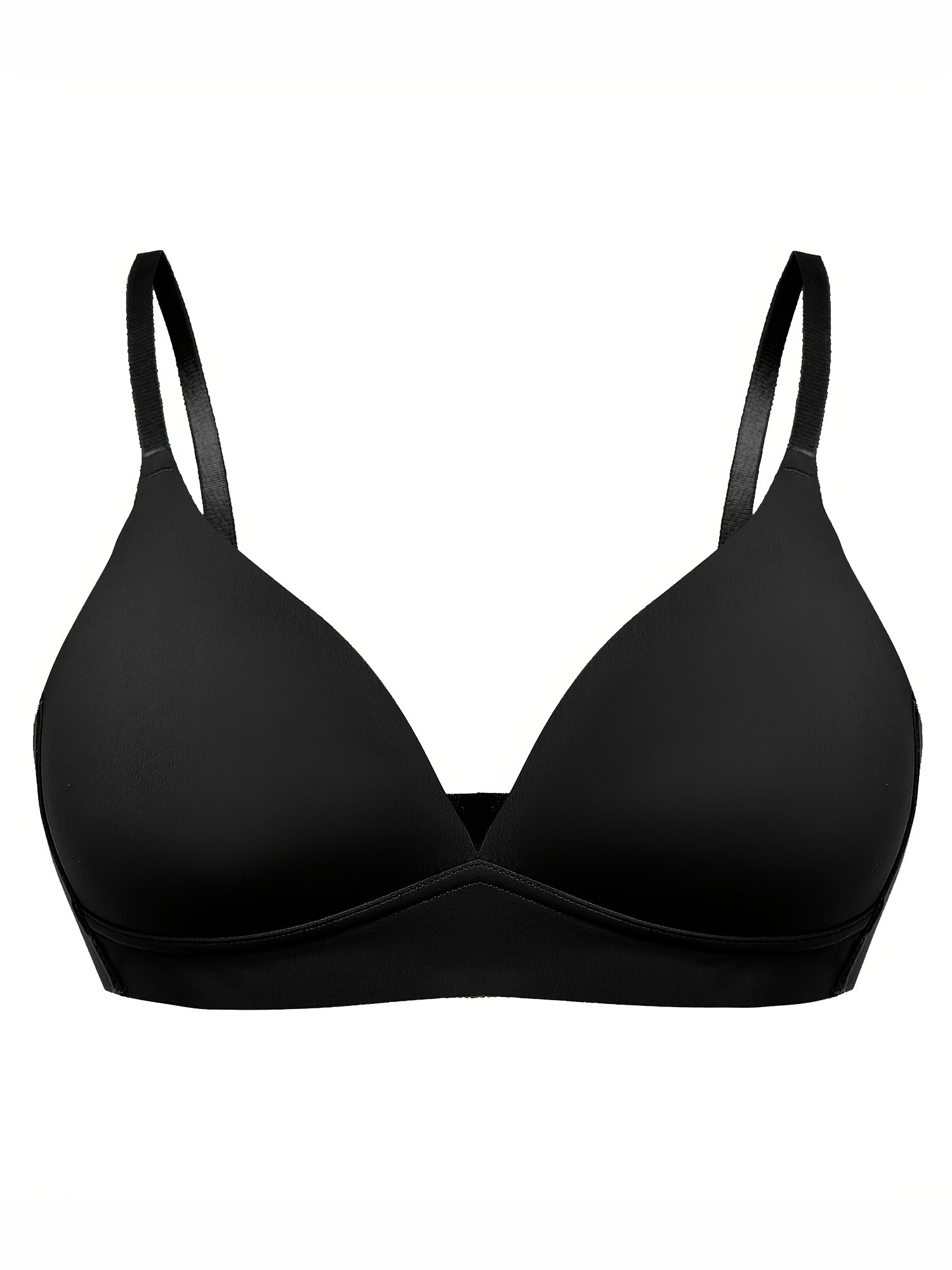 Seamless Solid T-shirt Bras Push-up Bra Women's Lingerie