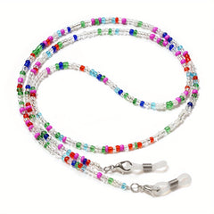 Boho Beads Glasses Chain Colorful Mask Glasses Accessories