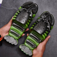 Creative Fish Shape Slippers Women's Outdoor Flat Beach Slippers
