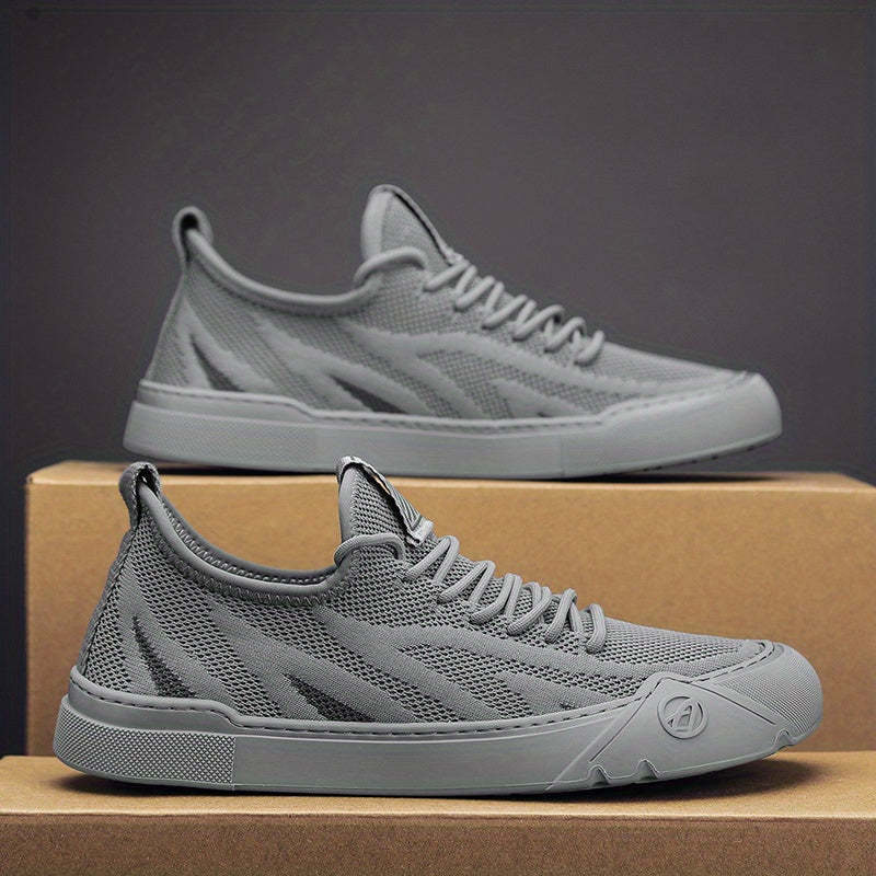 Men's Knitted Breathable Casual Shoes Non Slip Sneakers