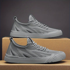 Men's Knitted Breathable Casual Shoes Non Slip Sneakers