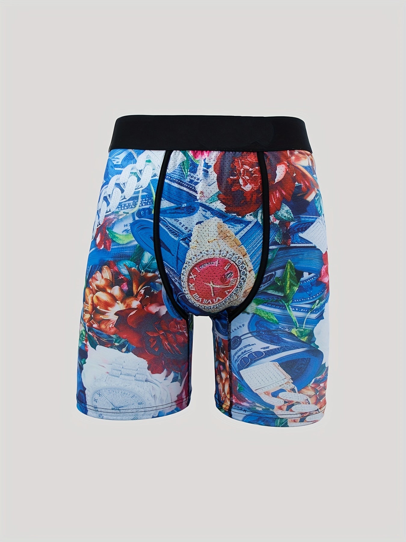 Vintage Watch Pattern Boxers for Men