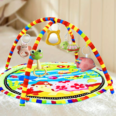 Kids' Gym Play Mat with Animal Toys and Accessories