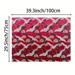 1pc Antique Silk Brocade DIY Fabric Clothing Skirt Home Curtain Decoration