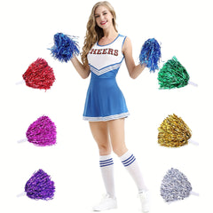 2pcs Cheering Poms Handheld Dancing Supplies Stage Celebration