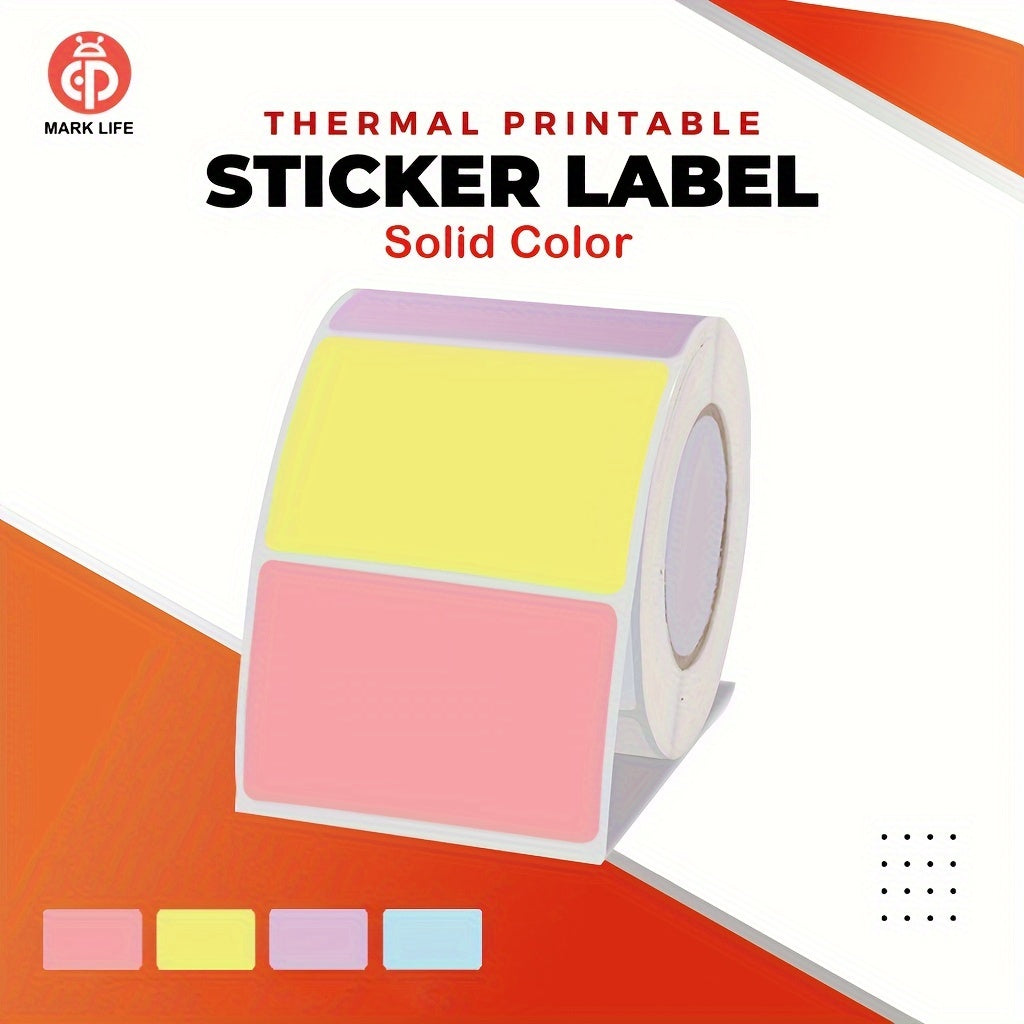 220 Sheets Roll Thermal Label Paper for P50/D100 Label Machines
