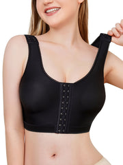 Front Buckle Wireless Bra Comfy & Breathable Full Coverage