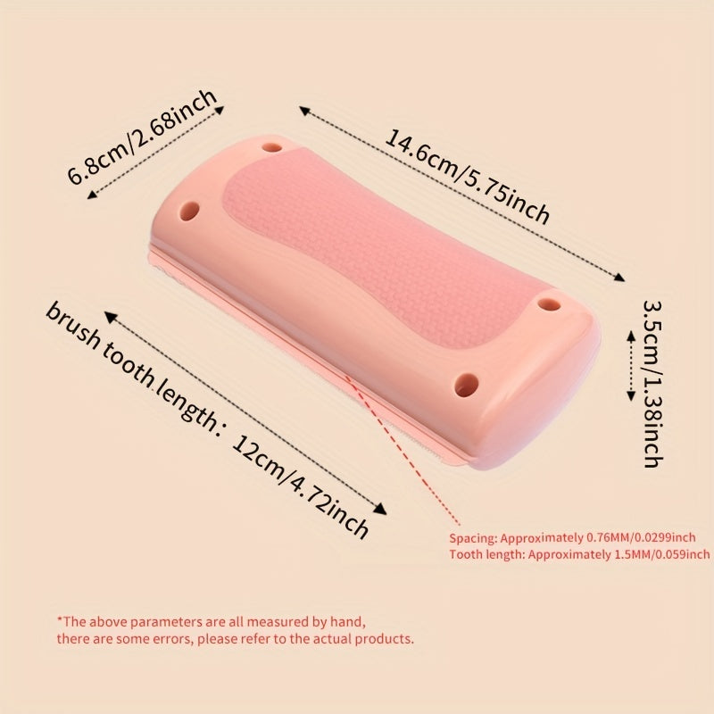 Horse Sweat Scraping Brush with Serrated Bristles