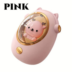 Cartoon Hand Warmer USB Rechargeable for Men Women Christmas Gift