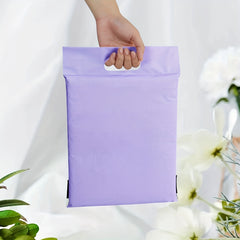15pcs Solid Self-adhesive Packaging Bag 14 Silk Transport Bag