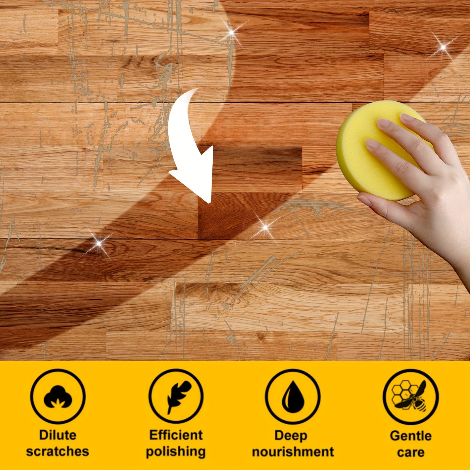 Wood Polishing Beeswax Floor Care Wax