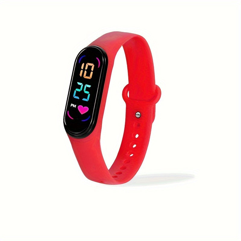 Colorful Hiking Swimming Sports Watch LED Digital Waterproof Durable