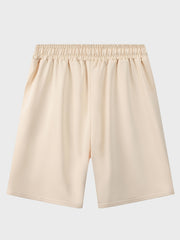 Men's Thin Prayer Hand Print Drawstring Shorts