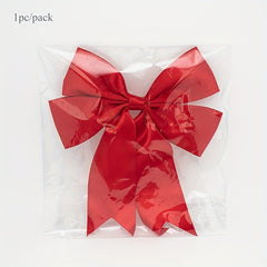 1pc DIY Polyester Ribbon Swallowtail Large Bow Red Gift Packaging Accessories