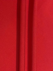 Solid Half Sleeve Round Neck Dress with Belt
