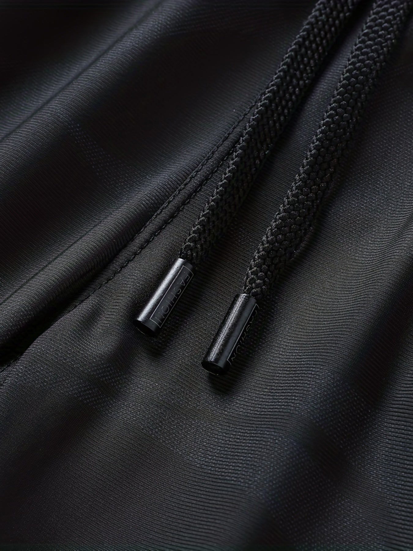 Men's Quick Dry Stretch Shorts with Zipper Pockets & Drawstring