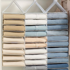 6 9 12 grid Hanging Underwear Bags Durable Storage Bag Foldable for Socks Bras