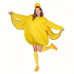 Adult Yellow Duck Costume Set for Party