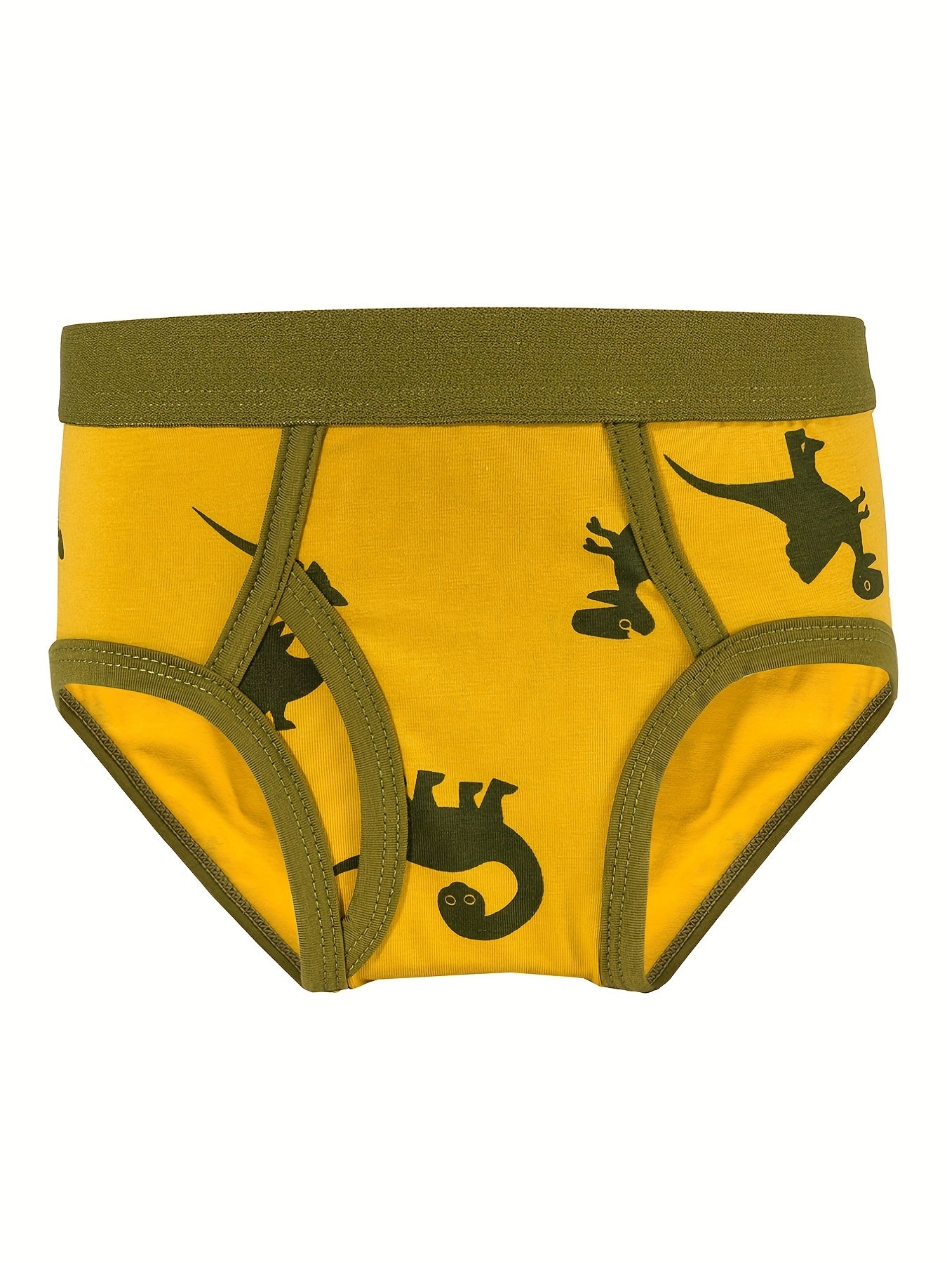 5pcs Boys Car Dinosaur Rocket Briefs Underwear Cozy Comfortable