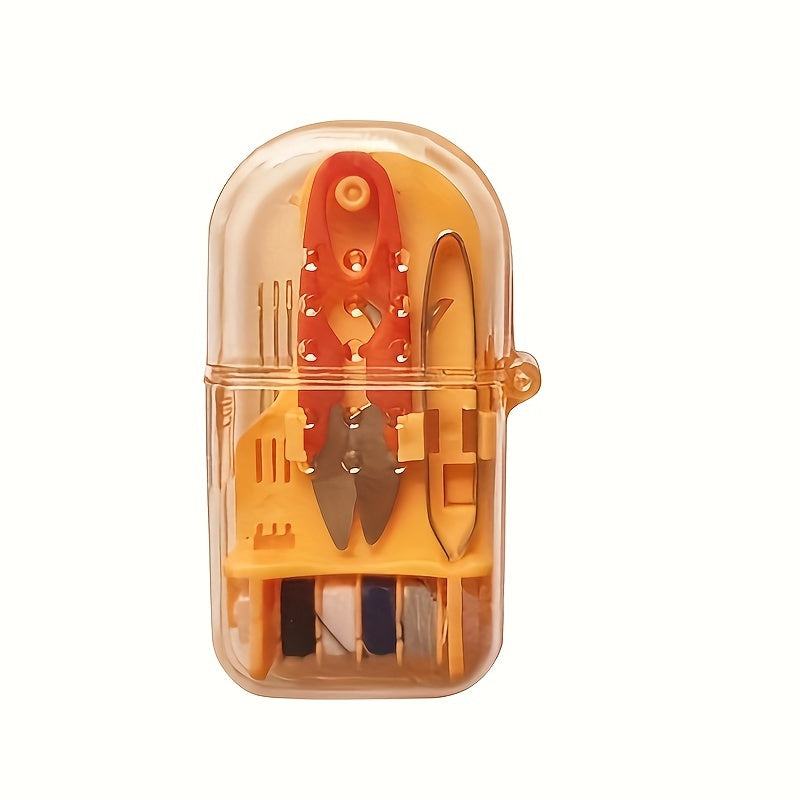 Double layer Storage Sewing Box Set Portable Sewing Kit Home DIY Tools