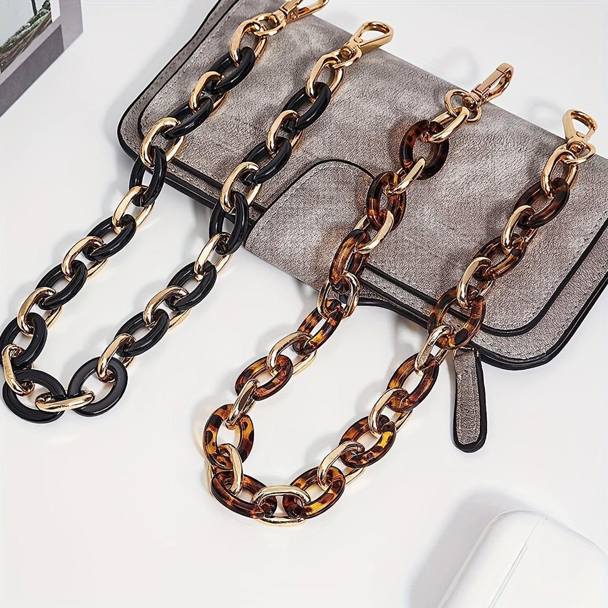 DIY Acrylic Chain Bag Strap Replacement Bag Strap