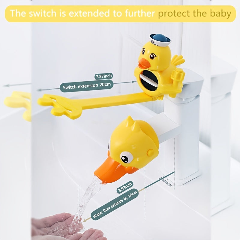 Faucet Extender For Kids Cartoon Toddler Bathroom Kitchen Water Tap Cover