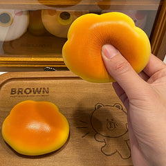 Soft Slow Rebounding Cloud Shaped Yellow Fidget Toy - Anxiety Relief
