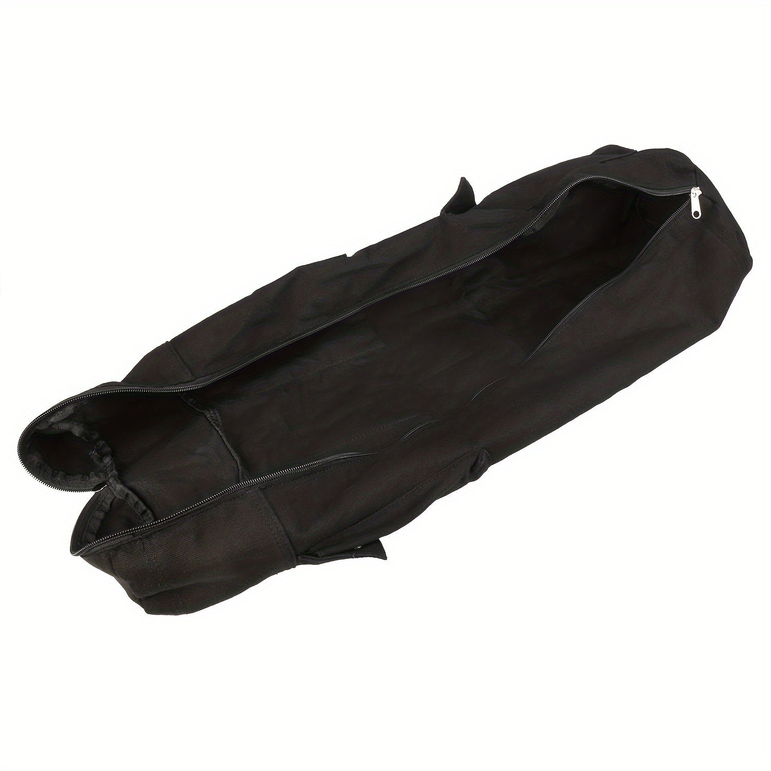 Yoga Mat Canvas Bag with Water Bottle Pocket