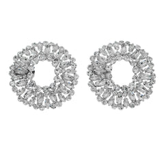 Crystal Shoe Clips Rhinestone Shoe Buckles DIY Wedding Party Decoration