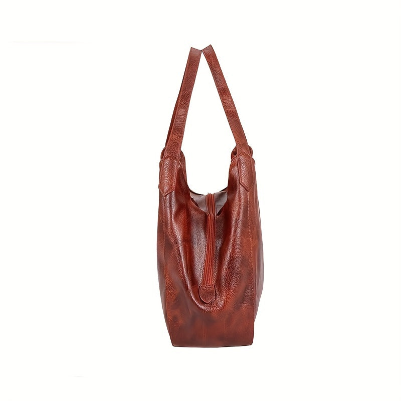 Vintage Casual Hobo Shoulder Bag Large Capacity Retro Storage Bag