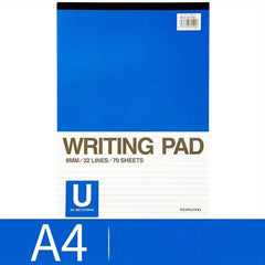 3pcs Lined Notebook Set A4 A5 Size