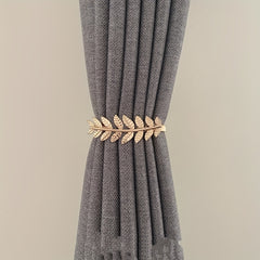 1pc Curtain Rope Curtain Tiebacks Metal Buckle Ring Creative Curtain Holder